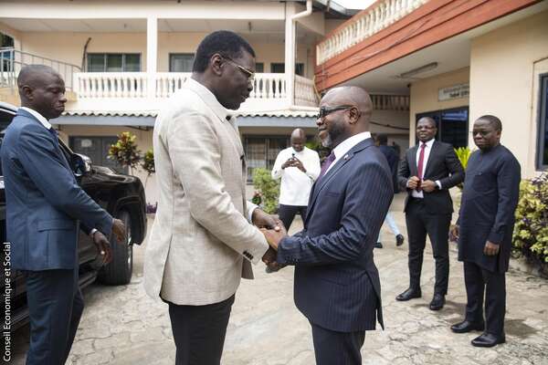 2ème session extraordinaire du CES : Conrad Gbaguidi et Joseph Djogbénou scellent un pacte républicain pour le développement