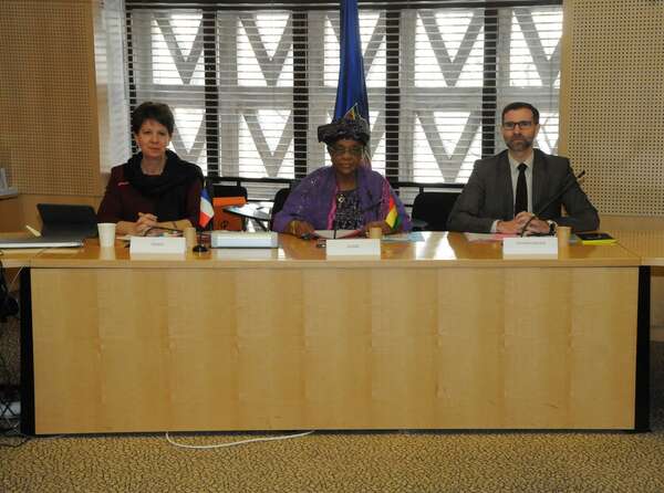 Réunion du bureau de l’UCESIF À Paris
