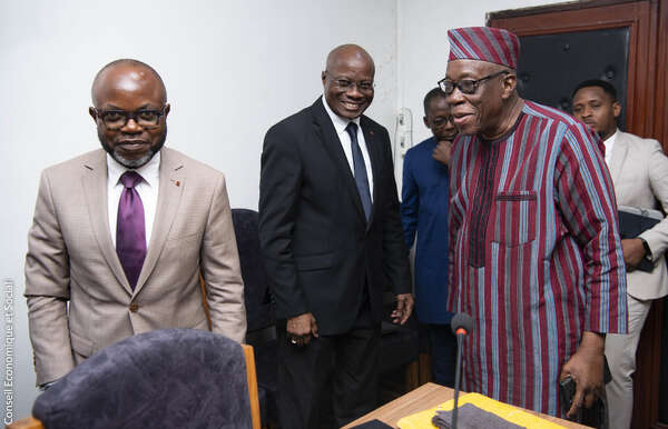 Conseil économique et social : le rapport d’activités 2025 de Conrad Gbaguidi adopté à l’unanimité