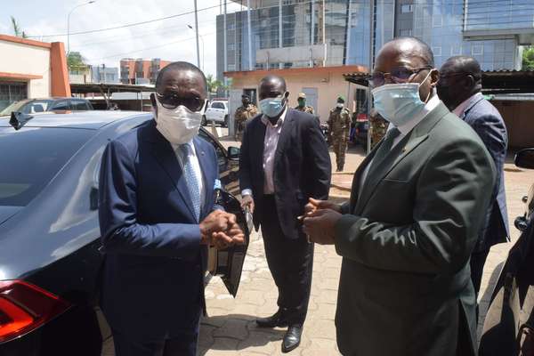 Visite du Président du CESEC de la Côte d’Ivoire au Bénin