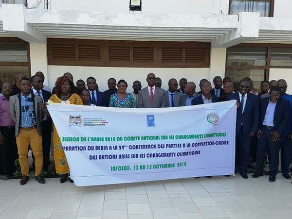 Session du comité national sur les changements climatiques relative à la préparation du bénin à la cop 24